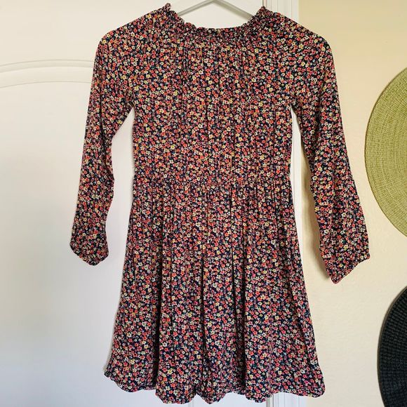 Carter's Little Girls Knee Length Pink Spring Floral Dress | Size: M/8 - Picture 6 of 6